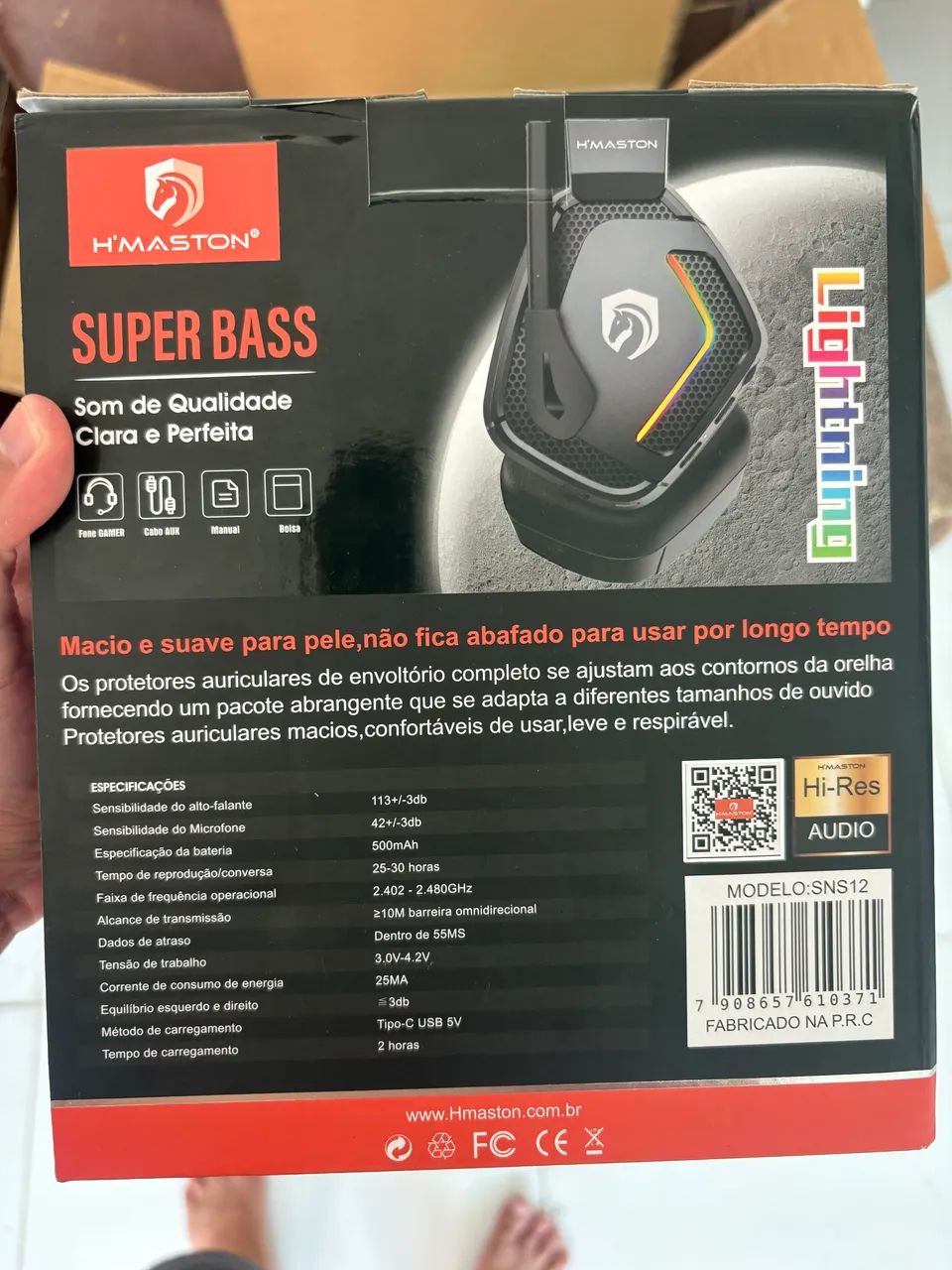 Headset Gamer sem fio - Queima de estoque!!! - Foto 2