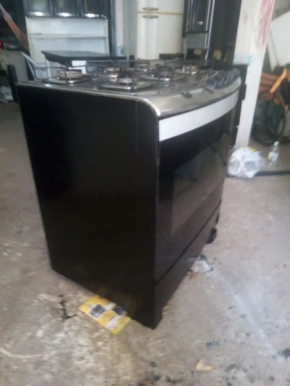 Fogão Brastemp 6 bocas só funciona com gás - Foto 2