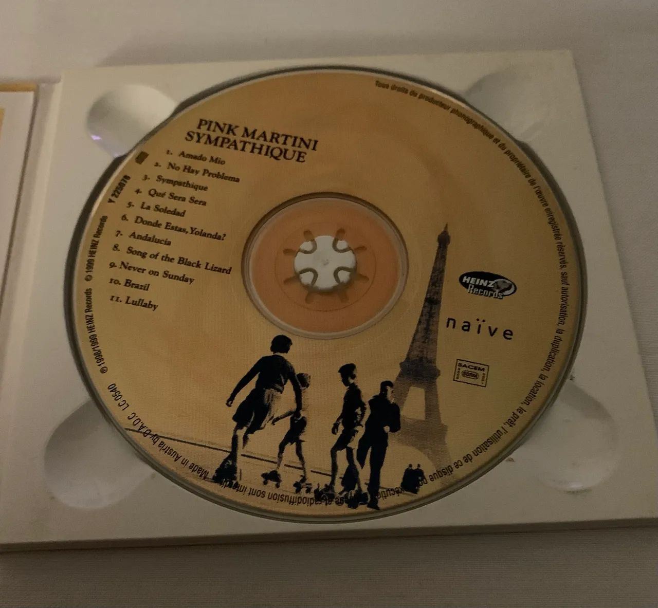 cd Pink Martini Sympathique raridade ótimo estado - Foto 4