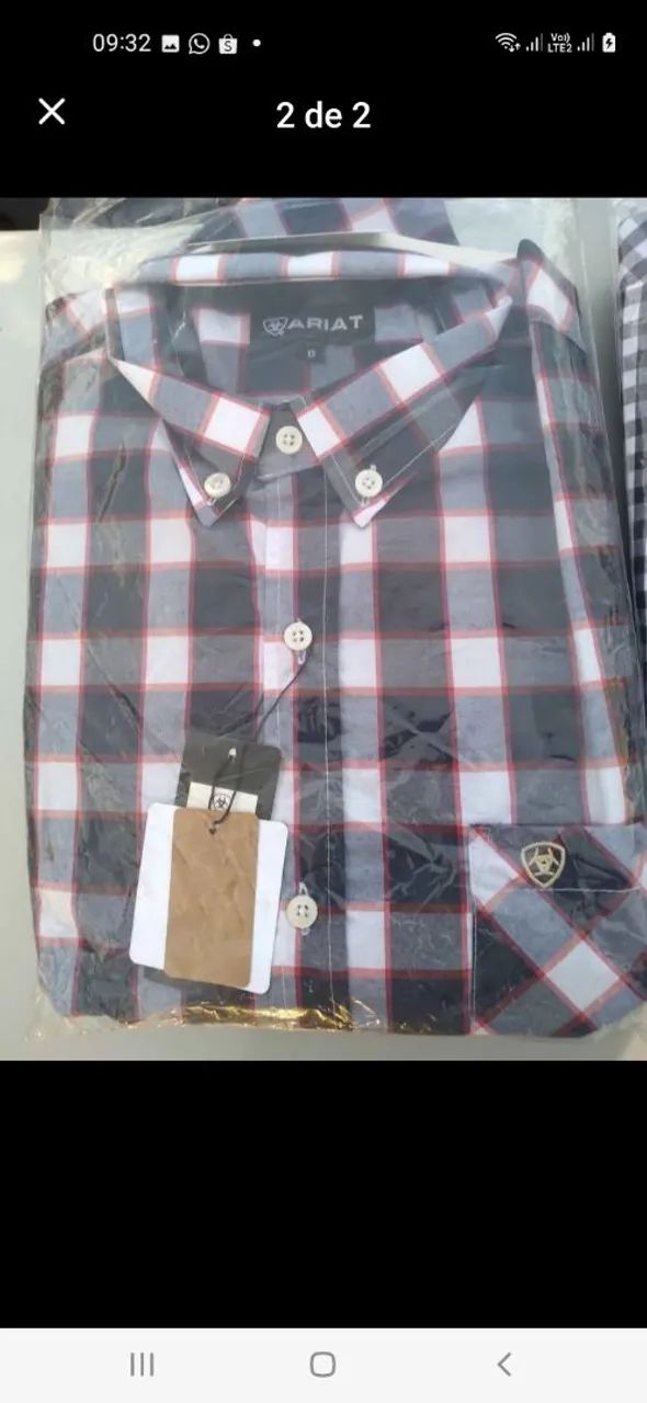 Camisa xadreza  - Foto 3