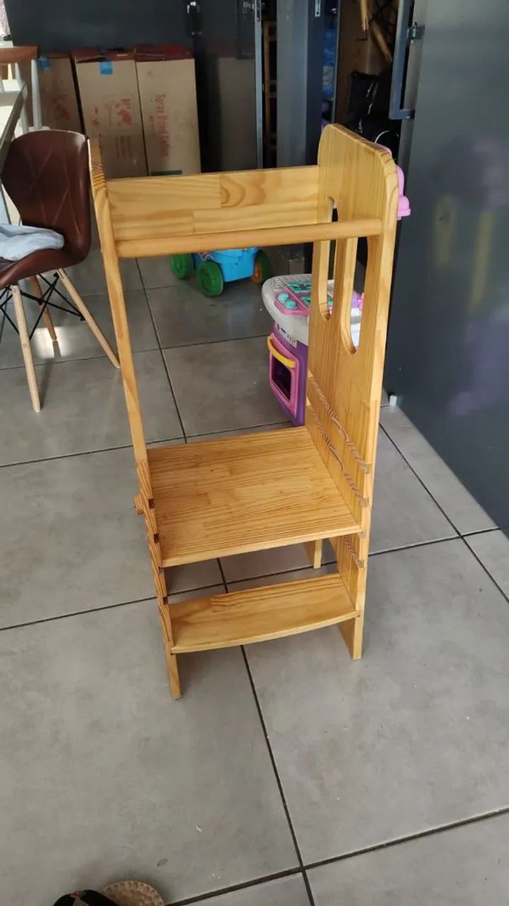 Torre de aprendizado infantil Semi Nova  - Foto 3
