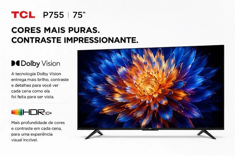 É  PRA VENDER SÓ HOJE ! TV 75 NOVA !  - Foto 4