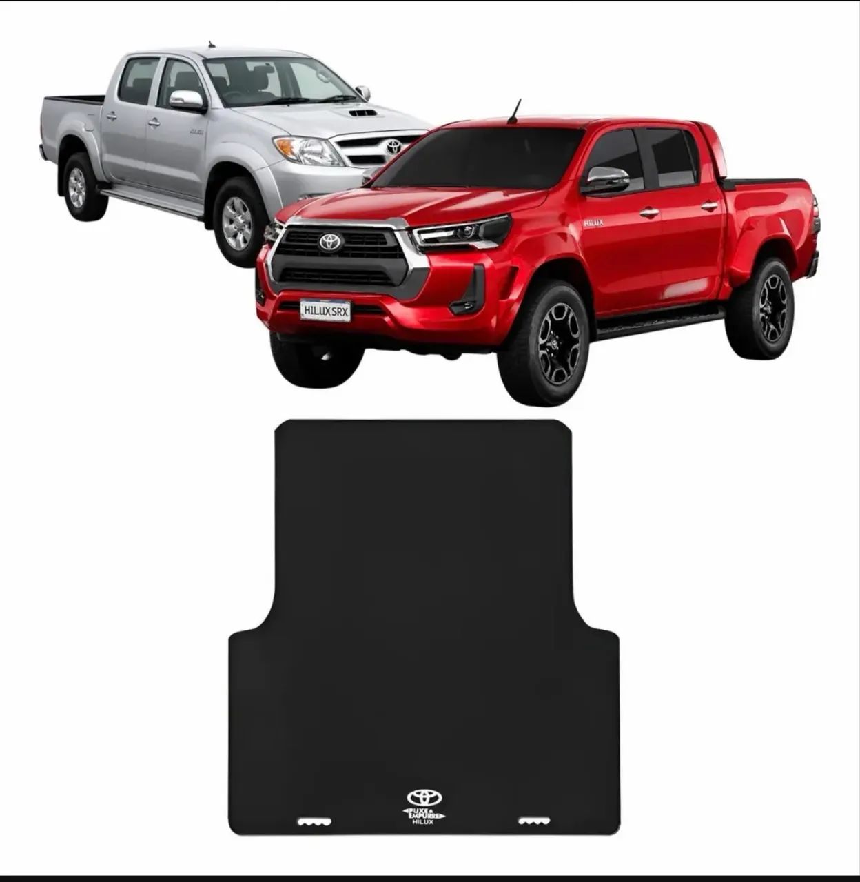 Tapete protetor de caçamba hilux 2016 até 2025 - Foto 3