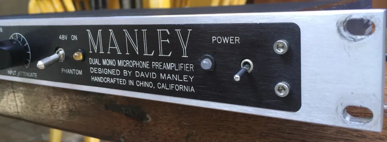 Pre amp vavulado Manley Dual Mono - RARO ! - Foto 4