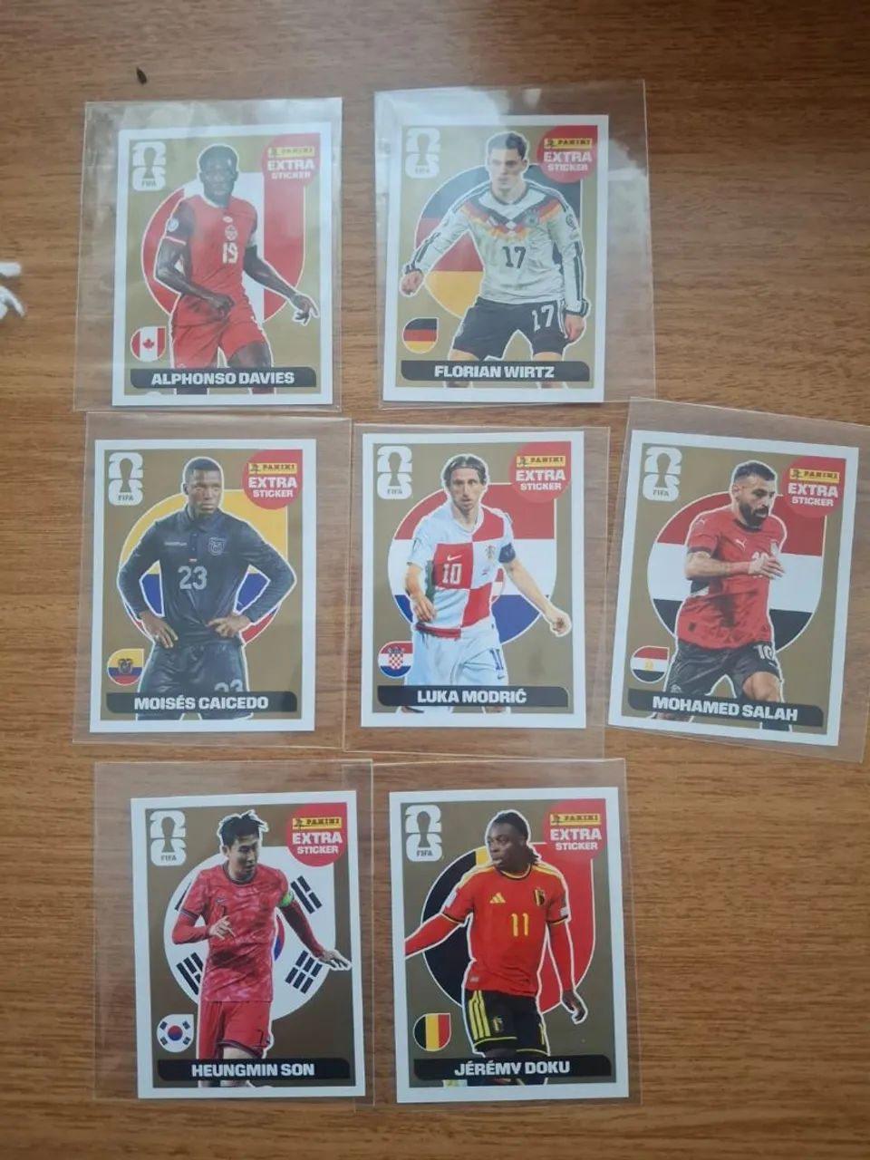 Kit figurinhas legend Gold (ouro)