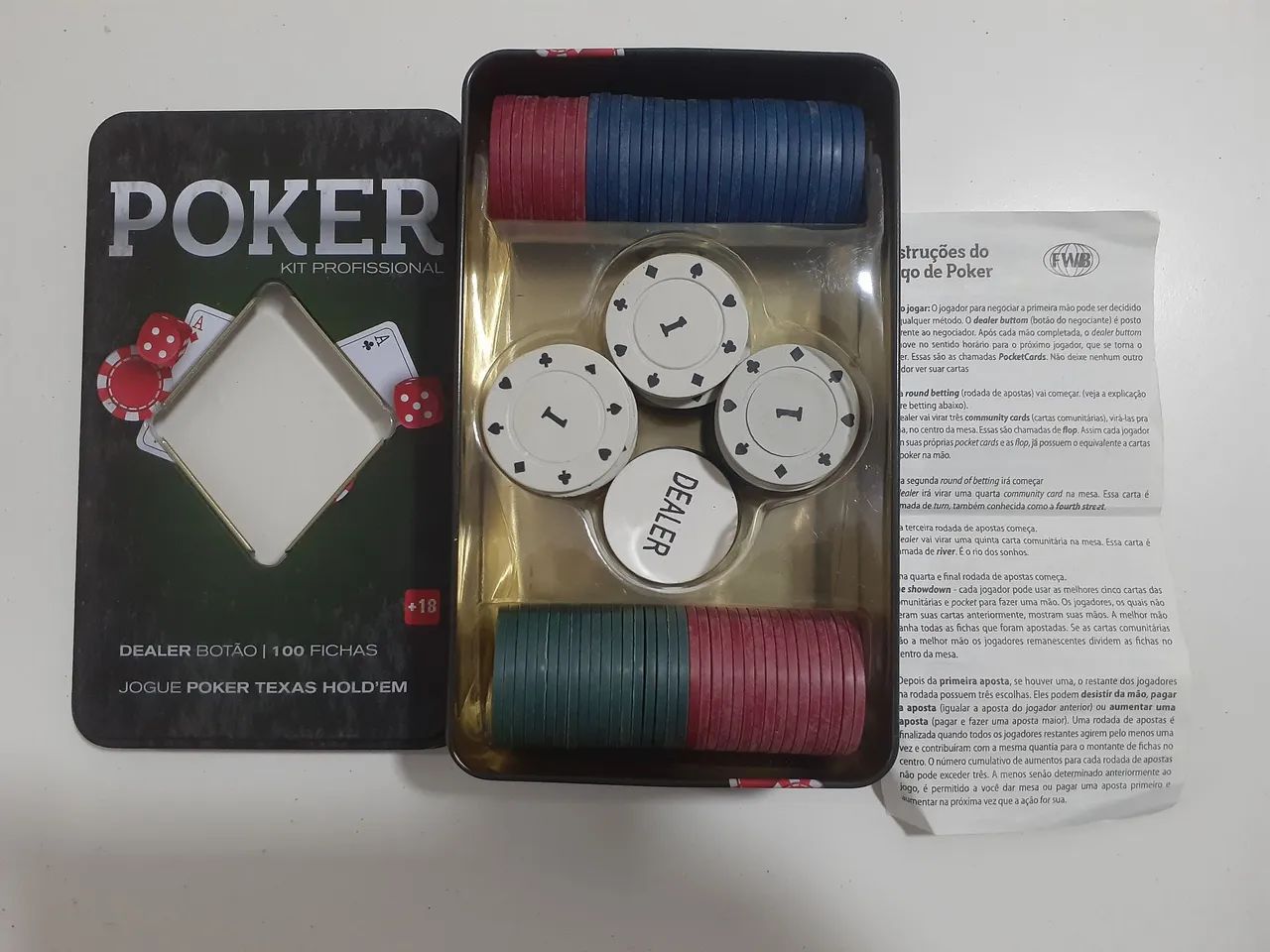 Kit Poker Profissional  - Foto 2