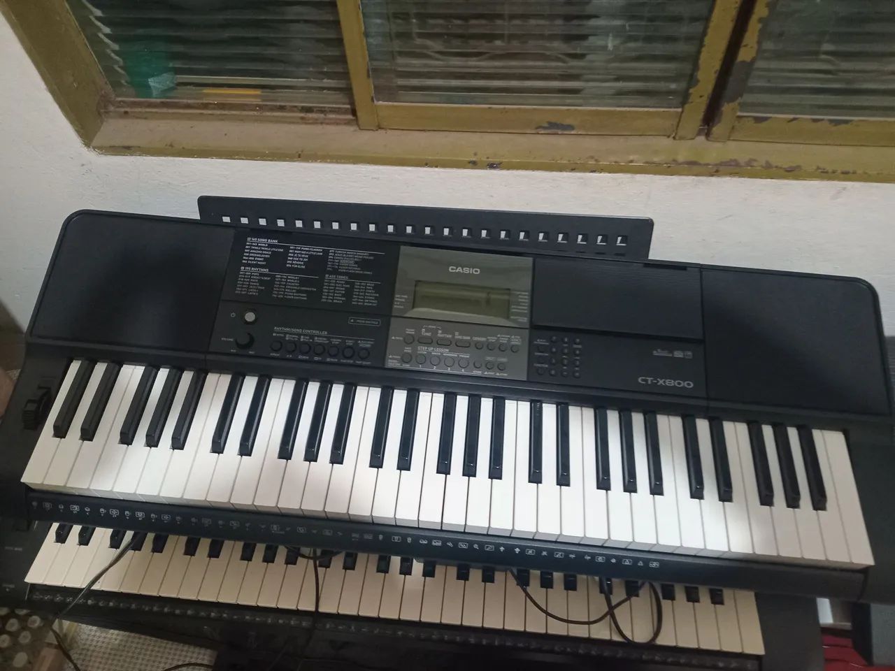 Teclado casio ct x800