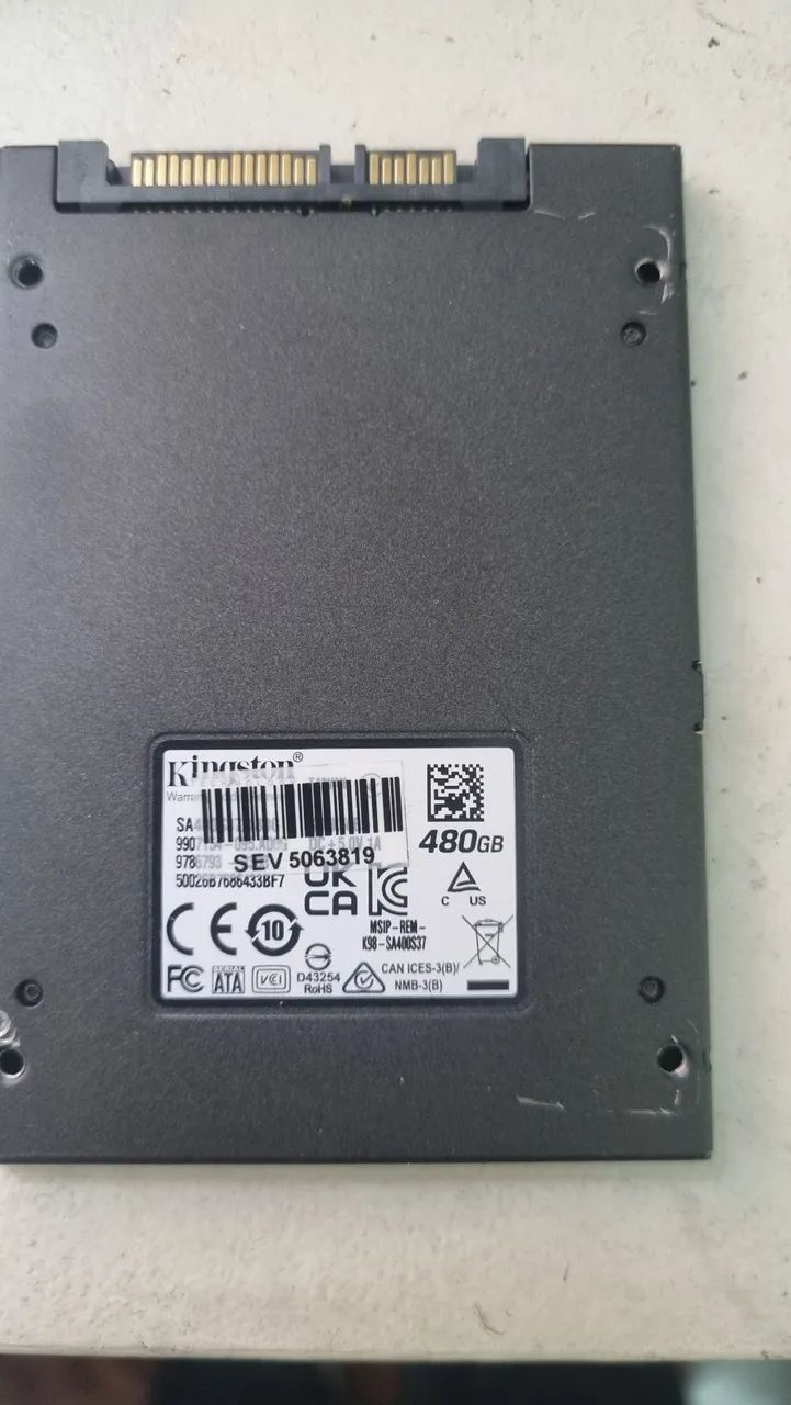 SSD Kingston 480 gb - Foto 2