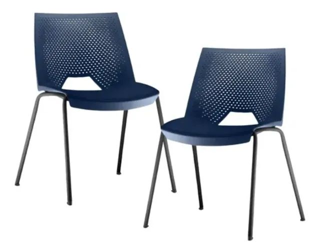 CADEIRA EMPILHÁVEL AZUL