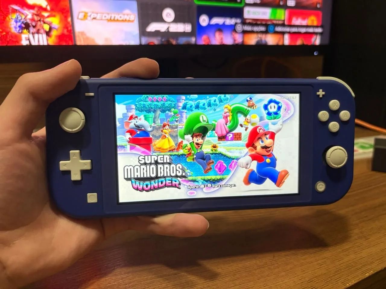 Nintendo Switch lite desbloqueado 