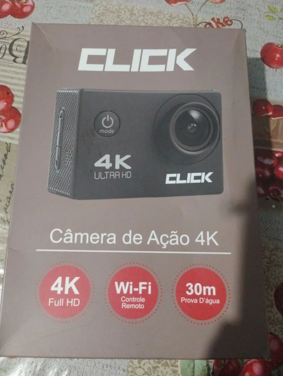 Câmera de ação 4k