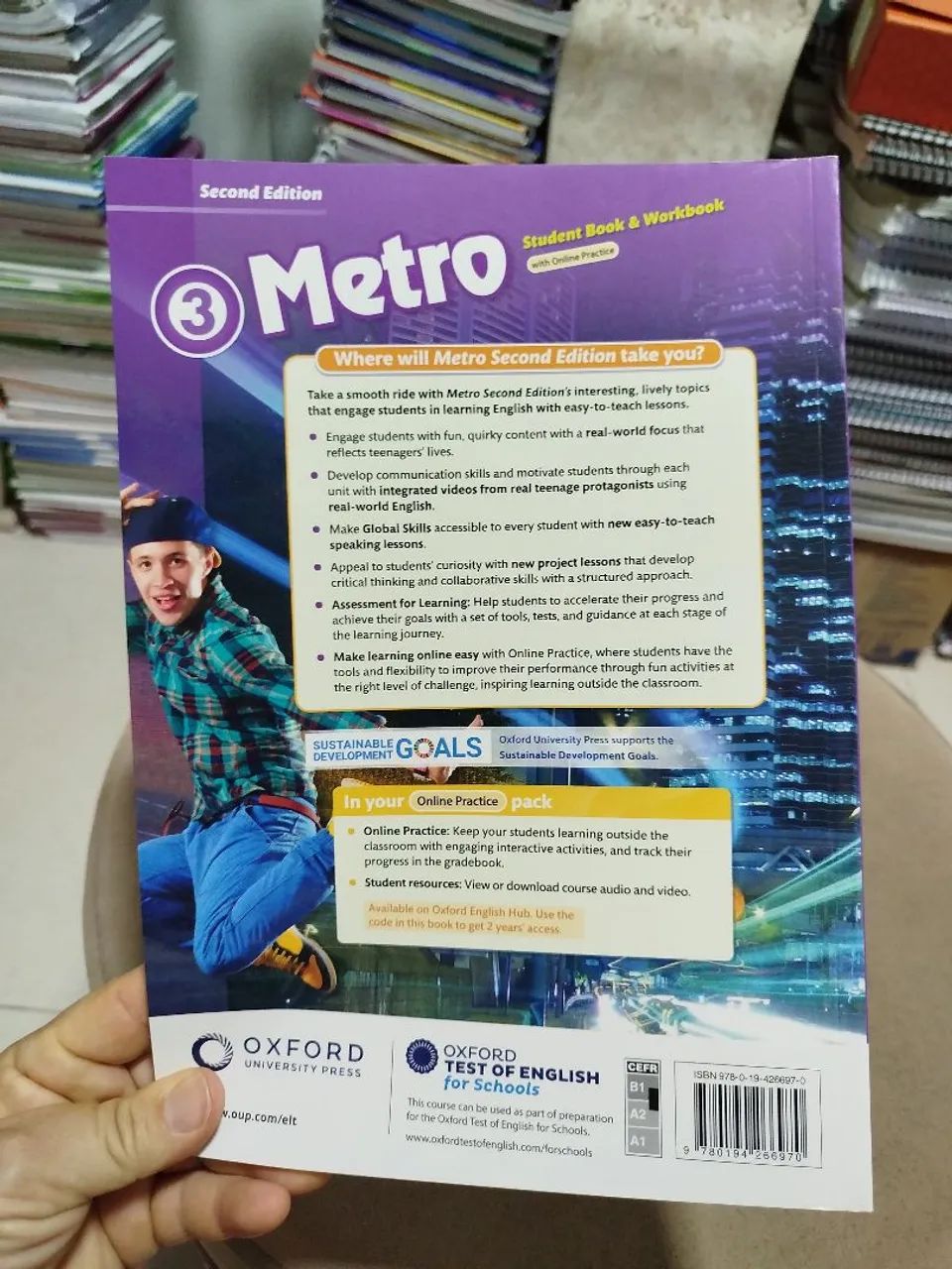 Metro 3 Students Book & Workbook - Foto 2