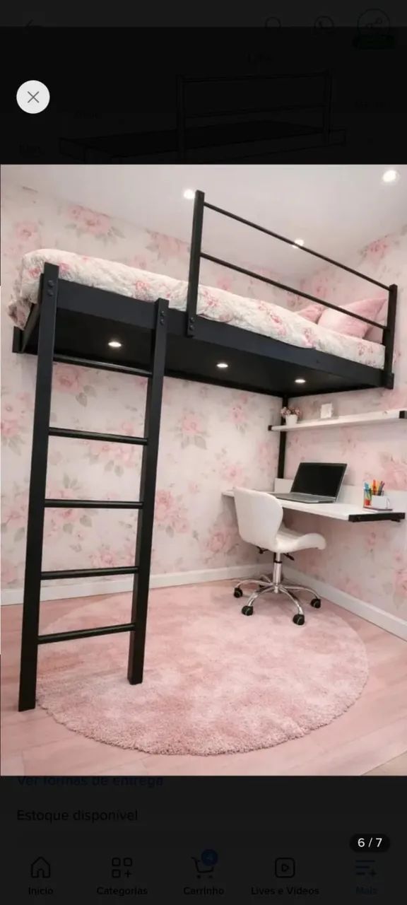 Cama Suspensa