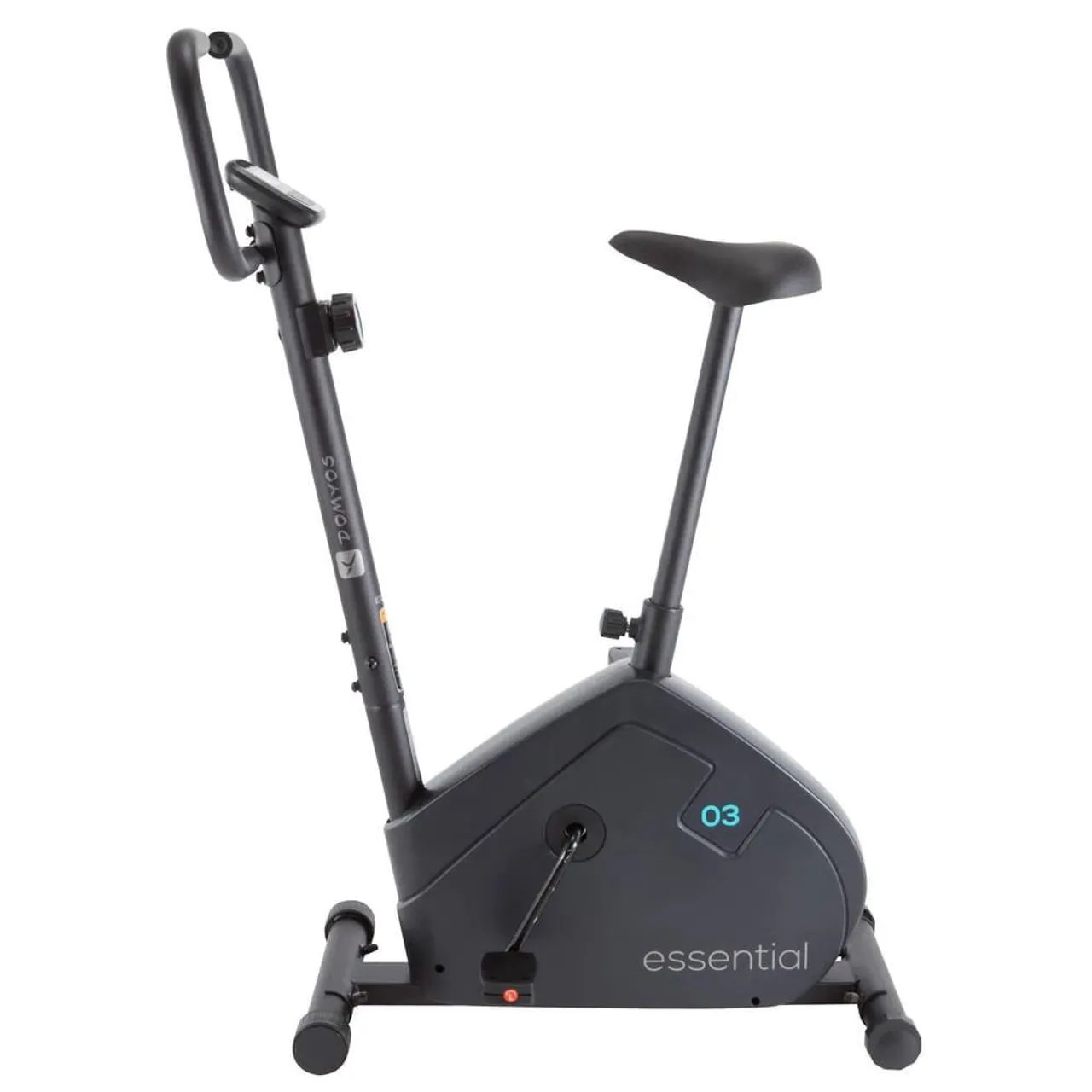 Bicicleta Ergométrica de Treino Essential Domyos Preta - Foto 3