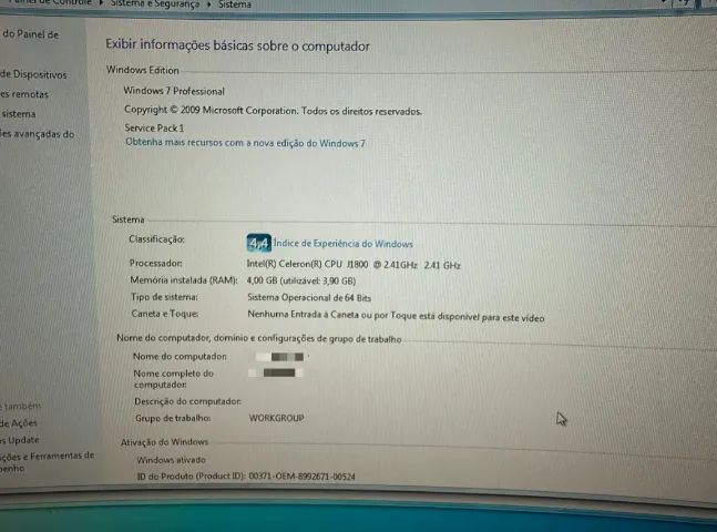 Computador de escritório 