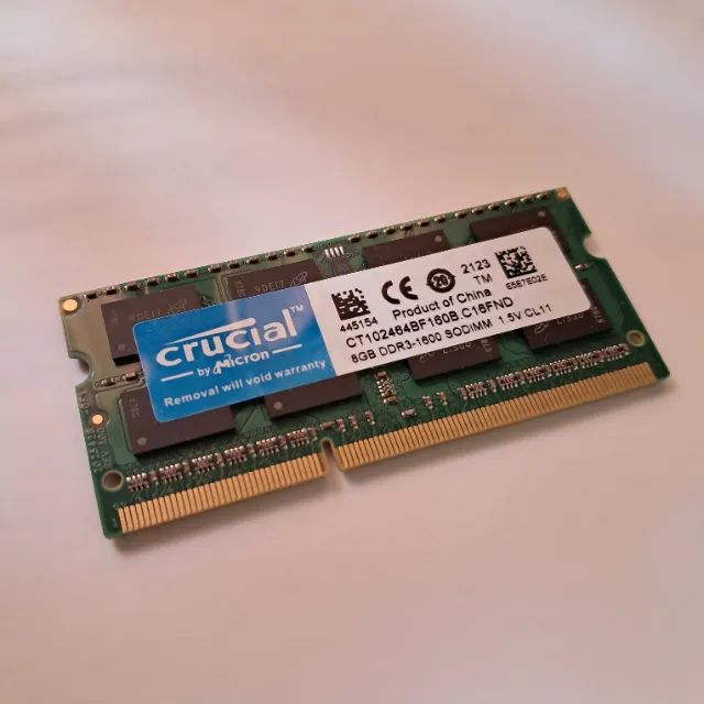 Memória DDR3 8Gb 1600Mhz - Notebook