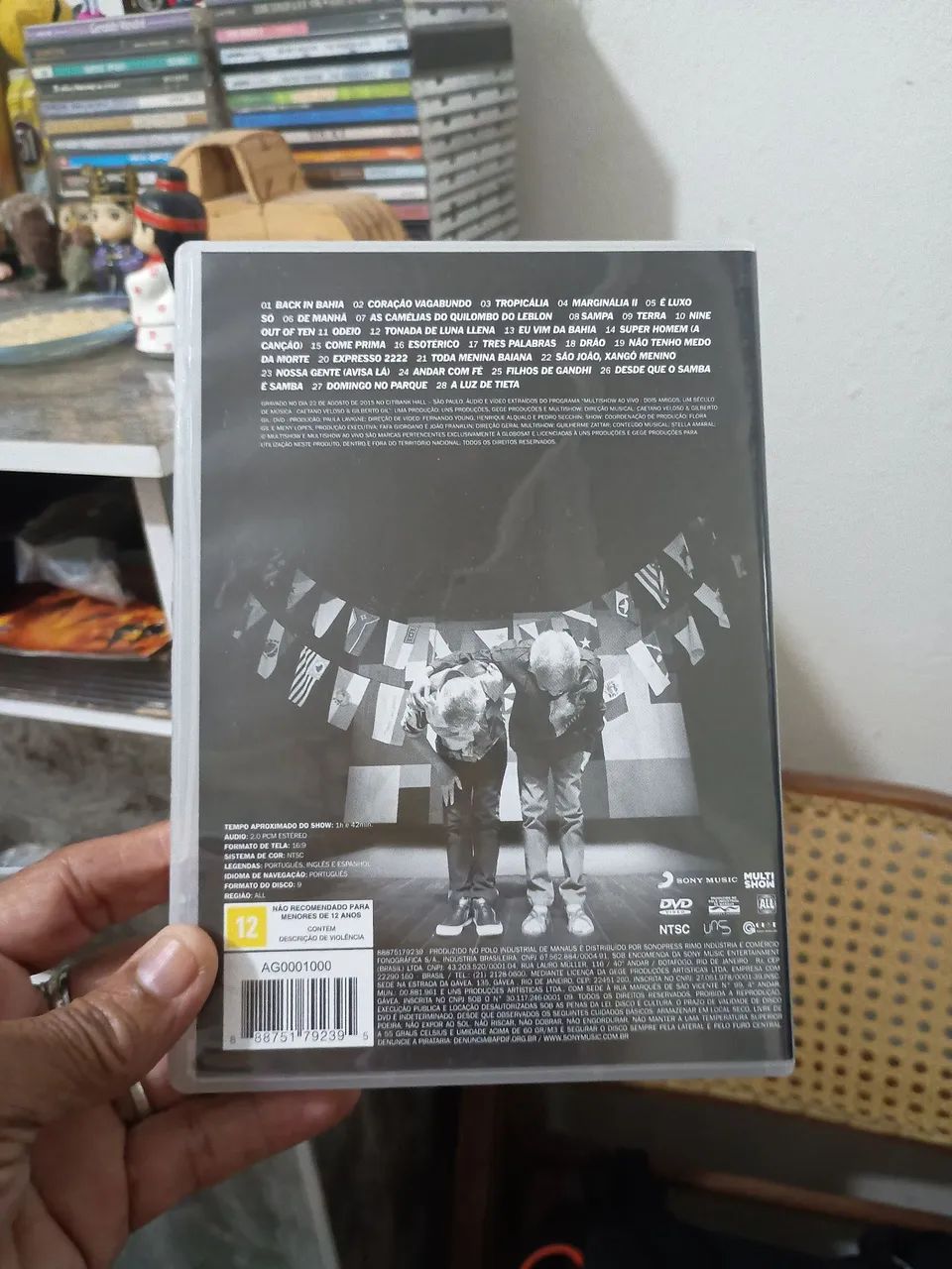 DVD dois amigos um século de música  - Foto 4