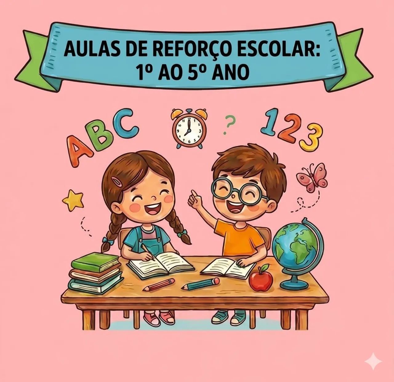 Aulas de reforço a domicílio