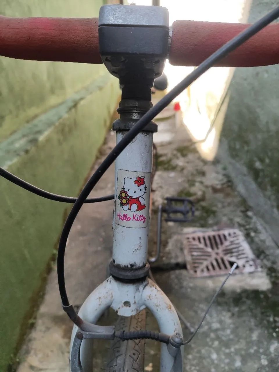 Bicicleta da hello Kitty retro  - Foto 4