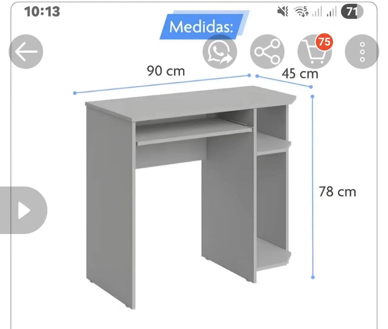 Mesa de computador 