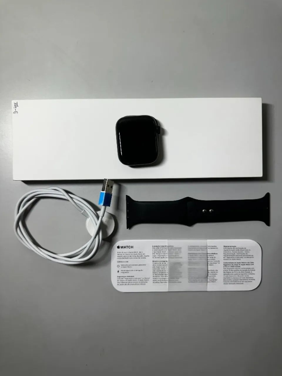 Apple Watch Series 9 45mm GPS Midnight - OLX Pay - Parcelo 3x SEM JUROS