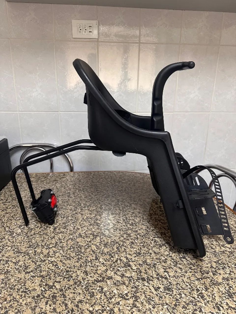 Cadeirinha de bicicleta dianteira  - Foto 6