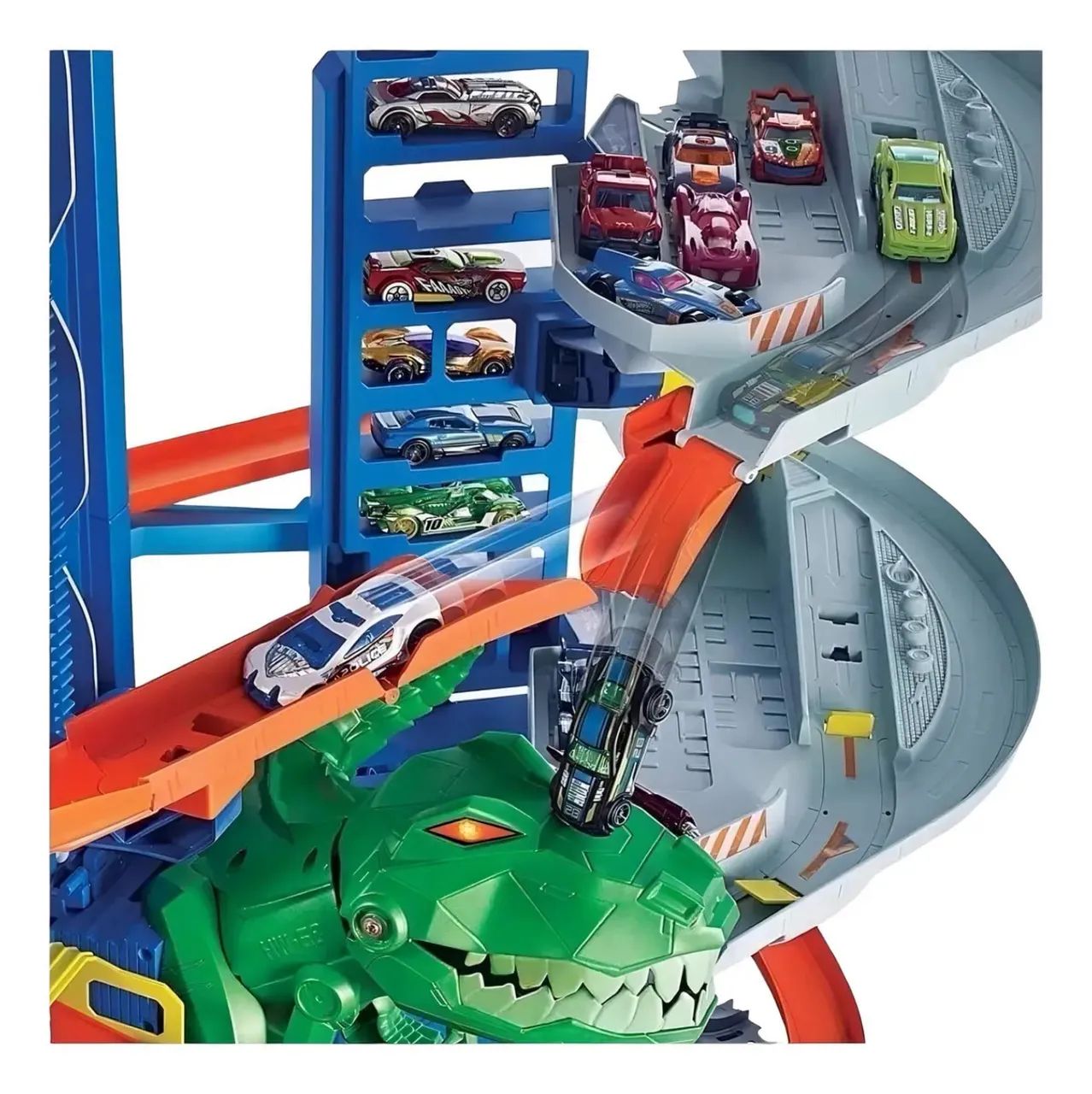 Hot Wheels Ultimate Garage Conjunto Pista T Rex 90cm - Mattel