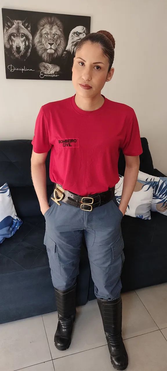 Farda Bombeiro Civil Feminina  - Foto 4