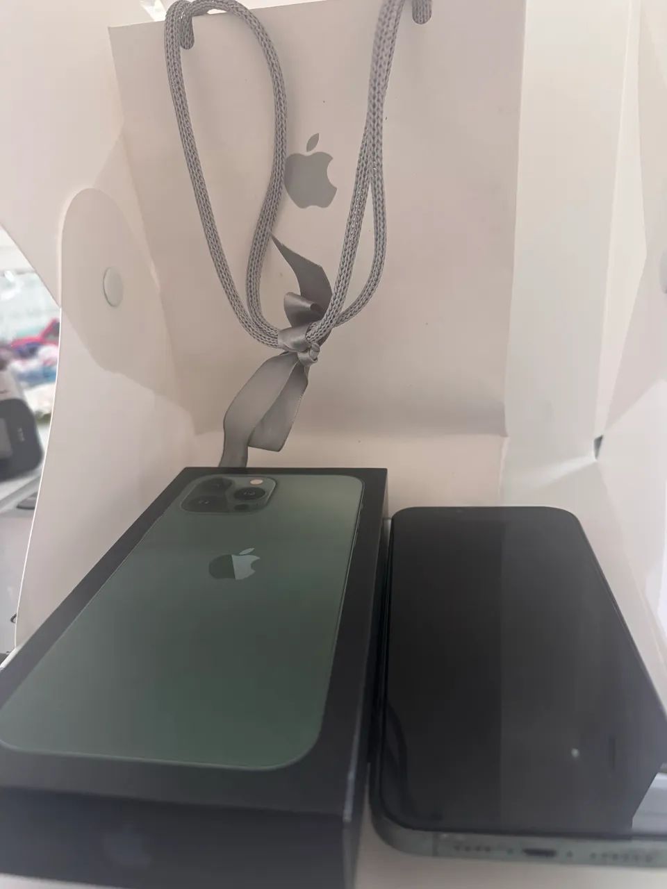 iPhone 13 Pro Max 256 GB Verde Alpine Green Único dono - Foto 3