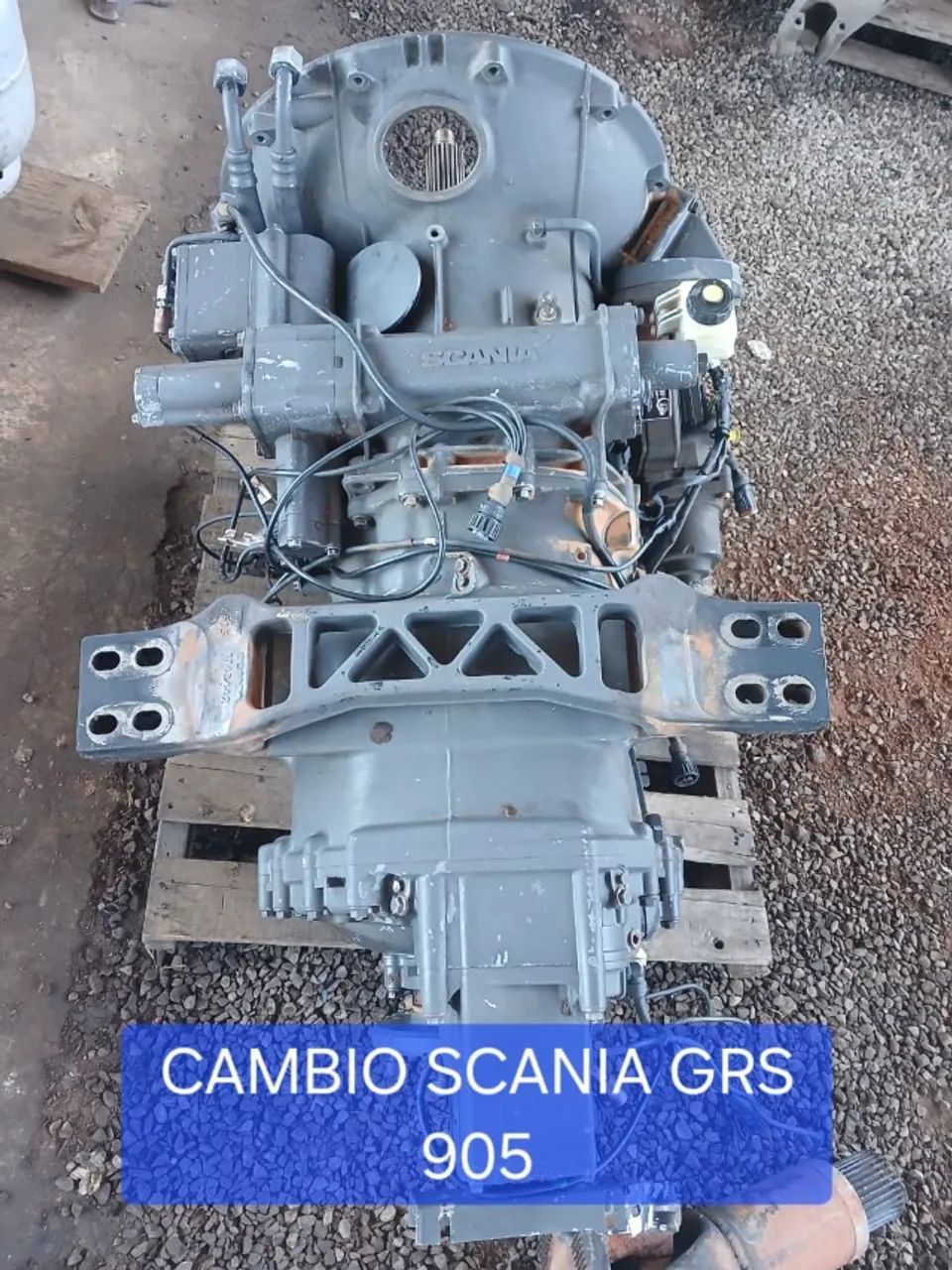 Câmbio Scania GRS 905