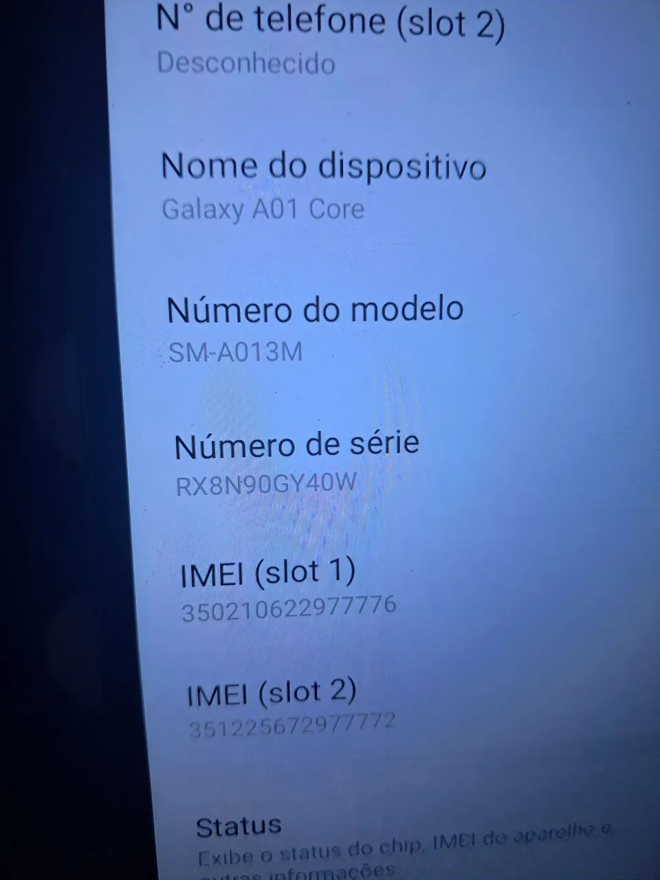 Samsung Galaxy  A01 Core - Foto 4