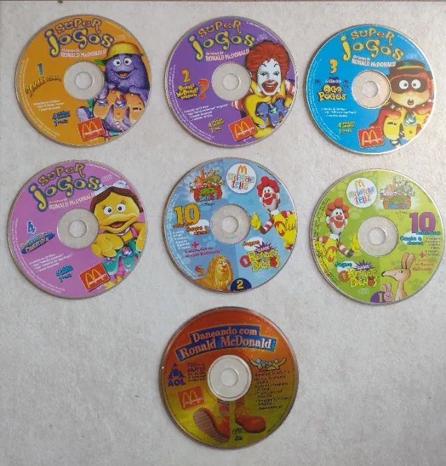 CD de Jogos McDonald's