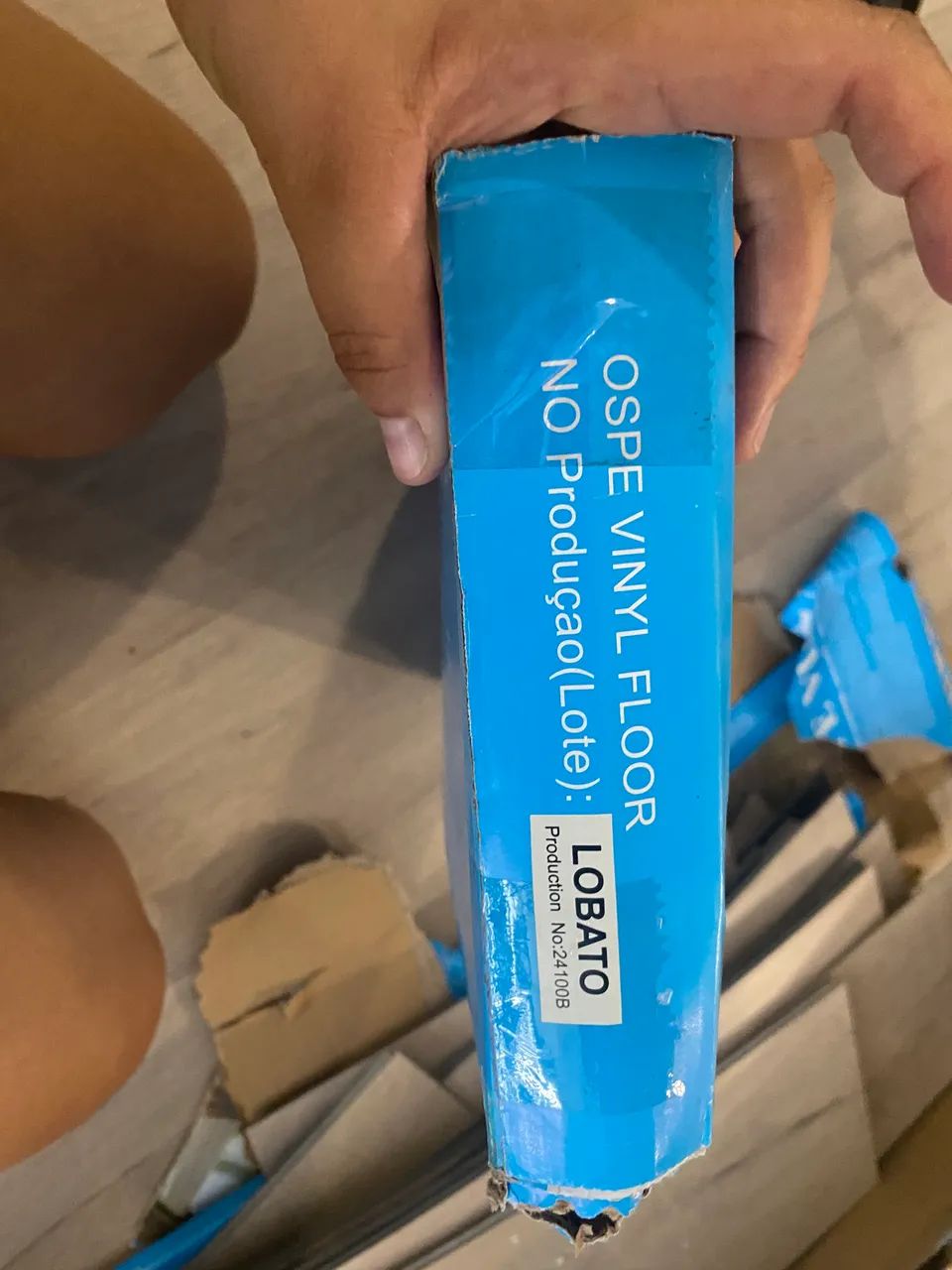 DOAÇÃO PISO VINILICO CLICADO