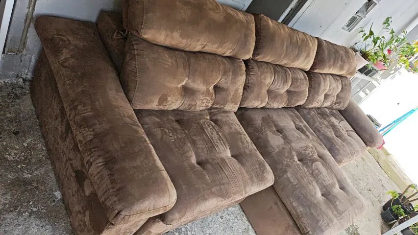 sofa 3 lugares retratil