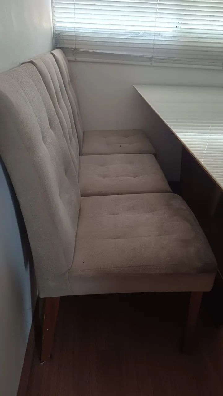 Mesa de jantar 6 lugares com cadeiras - Foto 5