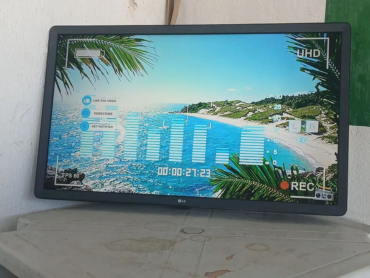 Smart tv LG 32 + controle ! - Foto 4