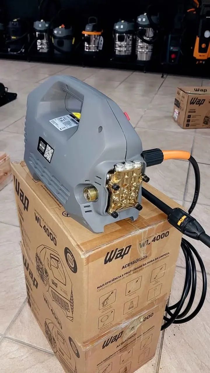 Lavadora de alta pressão 1950Psi profissional motor indução Wap (Loja) - Foto 4