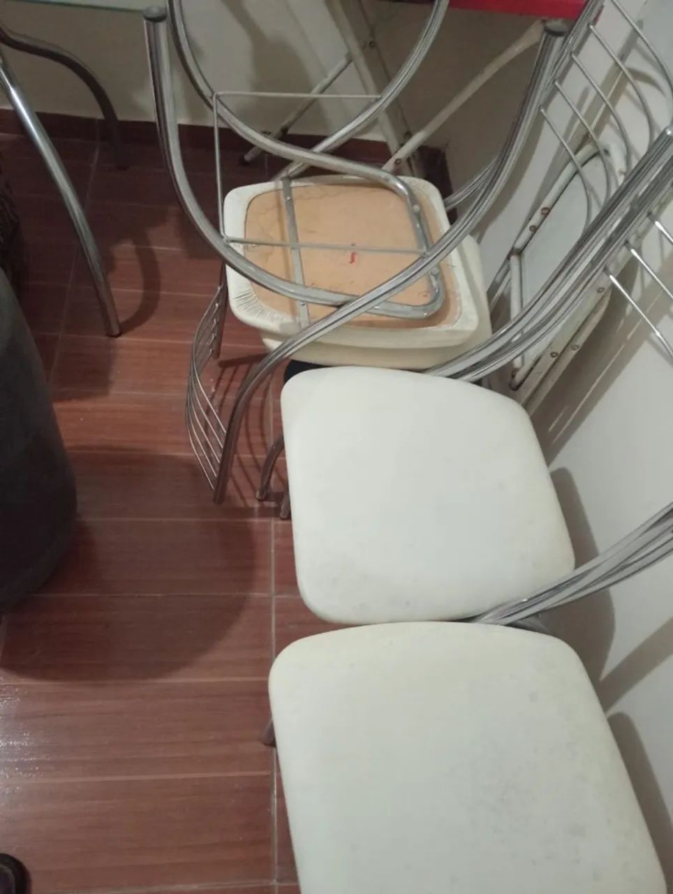 Mesa de vidro 4 cadeira - Foto 2
