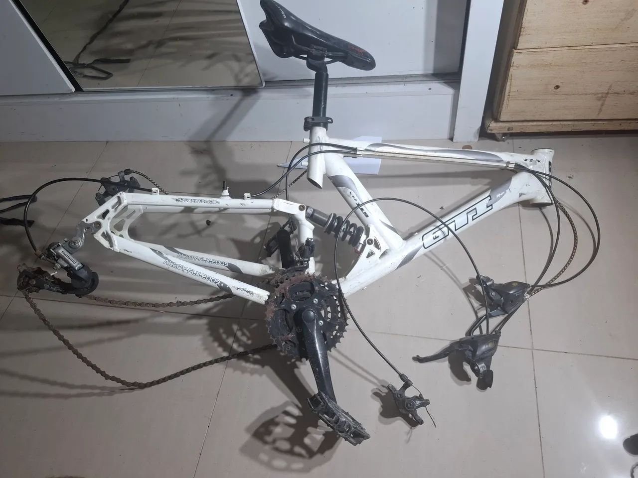 Quadro bicicleta gti