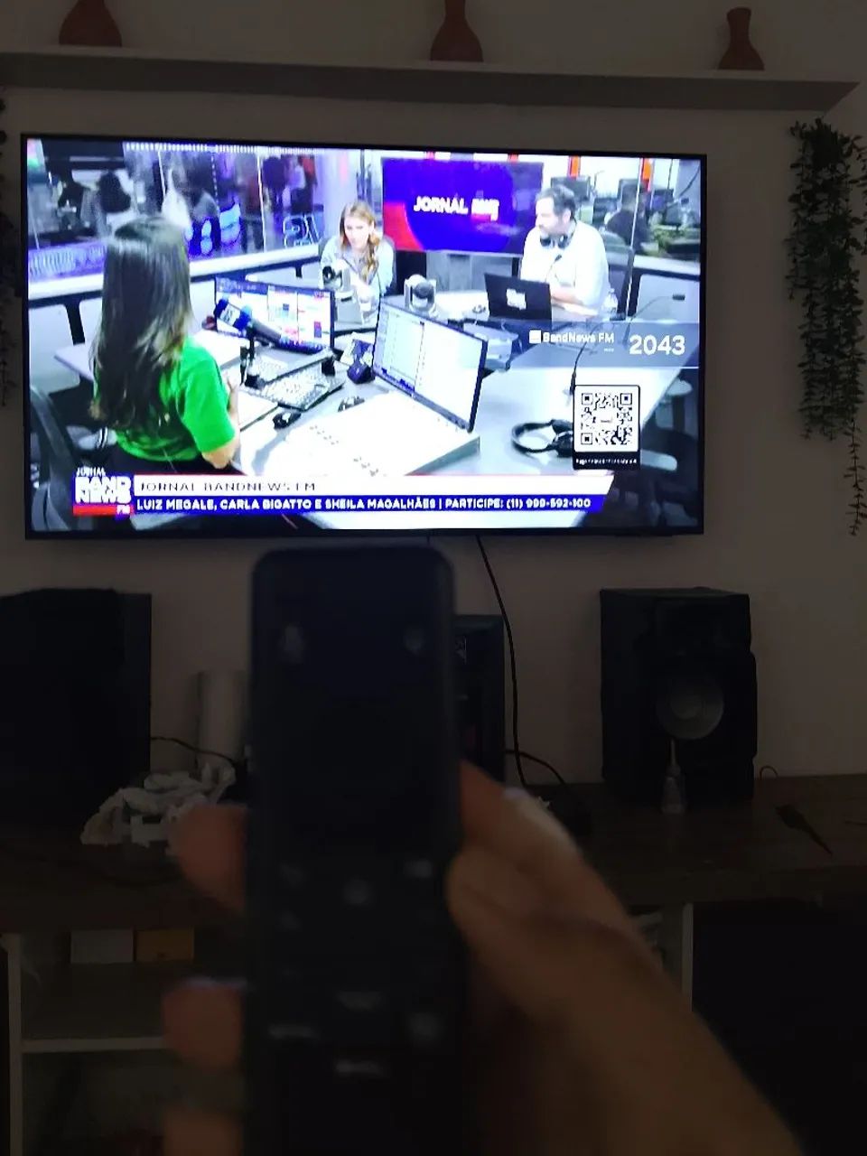 TV Samsung 50 polegadas crystal 1 mês de comprada 