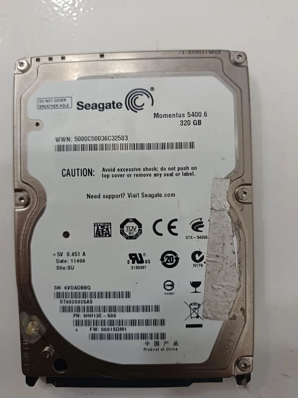 Hd seagate 320gb 2.5 notebook - Foto 5