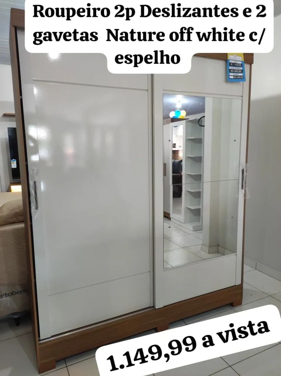 Guarda roupa de casal novo - Foto 5