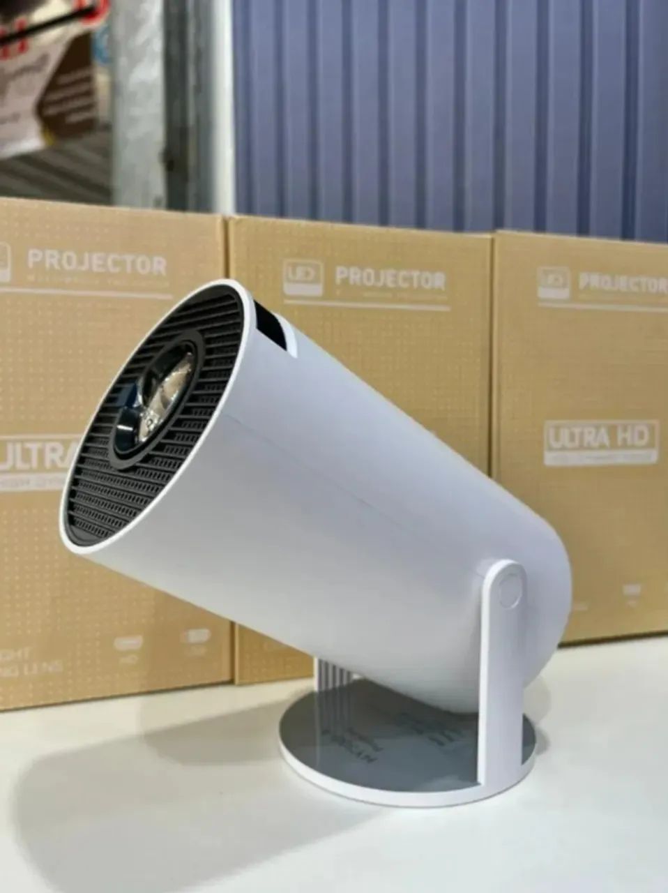 Projetor Hy300 Smart Portatil Intercel Full Hd 4k Android - Foto 2