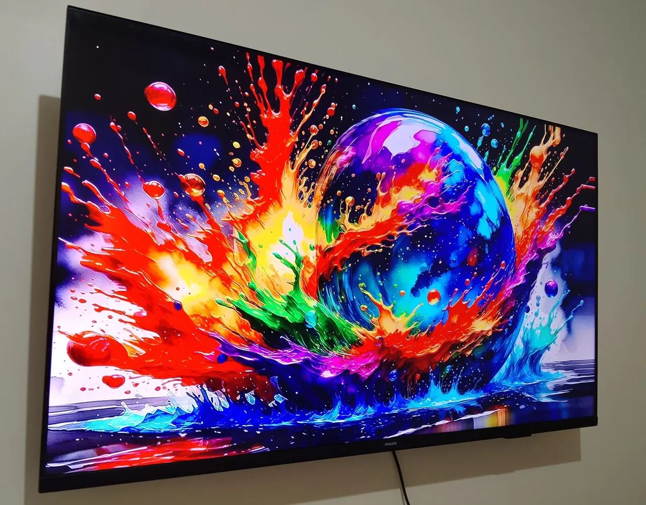Smart Tv Philips 50  4k Uhd Google Tv Dolby Vision - Foto 2