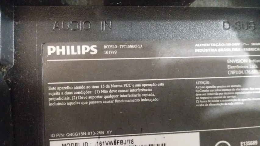 monitor Phillips 16" com garantia - Foto 5