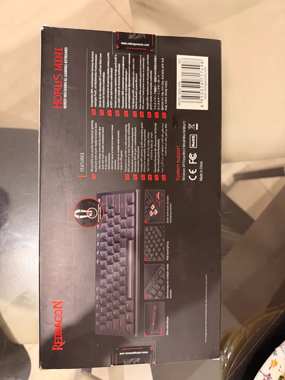 Teclado mecânico na caixa  - Foto 2