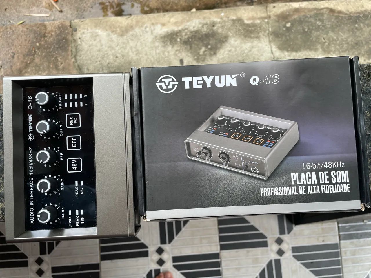 Interface de Áudio Teyun Q16 - Foto 2