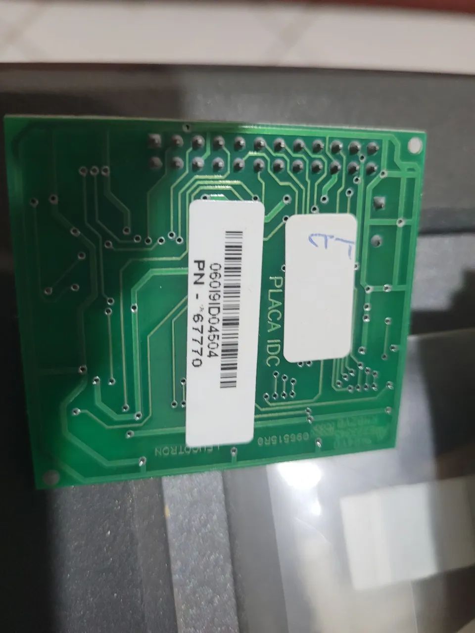 Placa identificação ID central leucotron soho ÷ - Foto 2