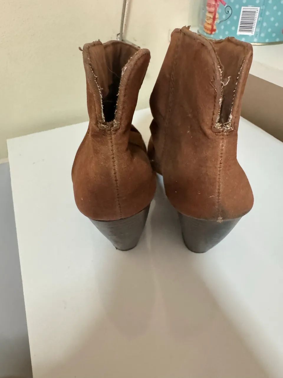 Bota cano baixo 37-38 - Foto 2
