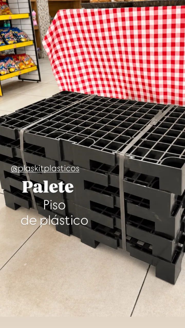 Piso de plástico 